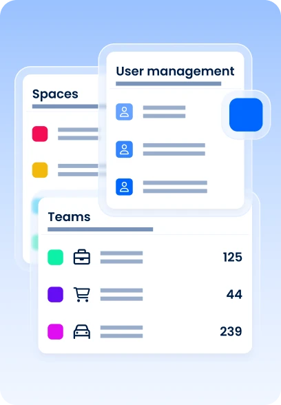 Space, Teams and User Management
