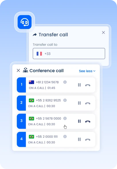 Call Transfers & Conferences